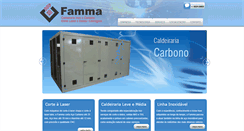 Desktop Screenshot of famma.com.br