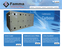 Tablet Screenshot of famma.com.br