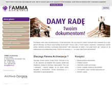 Tablet Screenshot of famma.pl